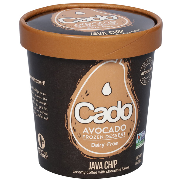 極希少/TOTO系◆AOR,CCM◆AVOCADO/HEISSER DRAHT Cado Avocado Frozen Dessert, Non-Dairy, Java Chip | Hy-Vee Aisles