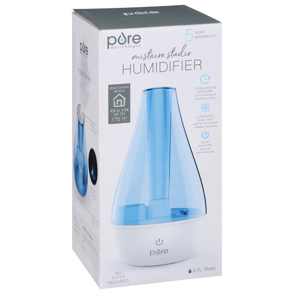MistAire Studio Ultrasonic Humidifier for Small Rooms | Hy-Vee