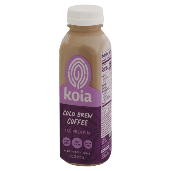 Koia Plant-Based Cold Brew Coffee Shake 12 fl oz | Hy-Vee Aisles