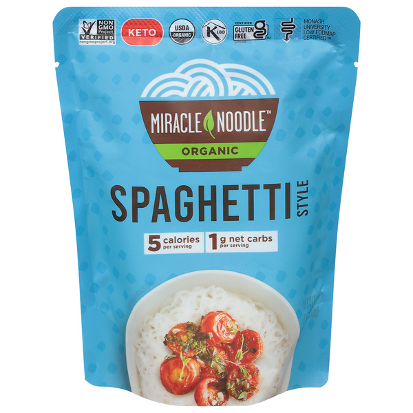 miracle1013ぺーじ(＾▽°) Miracle Noodle, Organic, Spaghetti Style, Ready-To-Eat | Hy-Vee