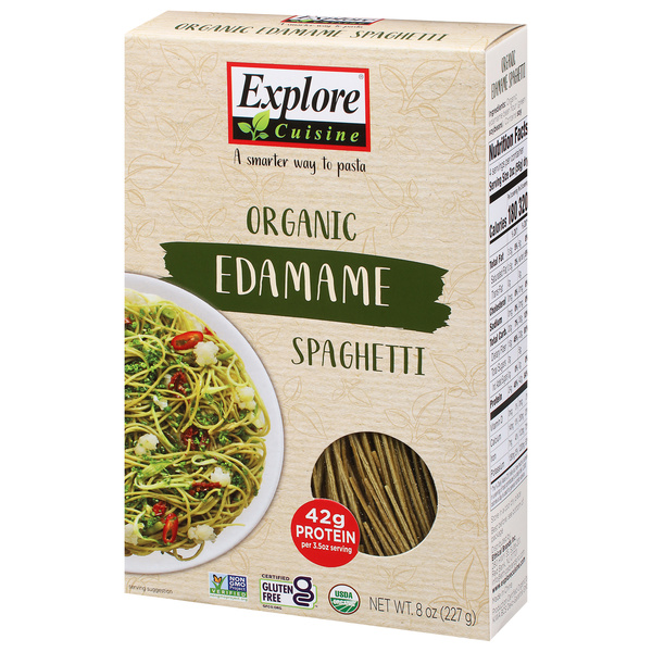 Explore Cuisine Edamame Organic Spaghetti 8 oz | Hy-Vee Aisles