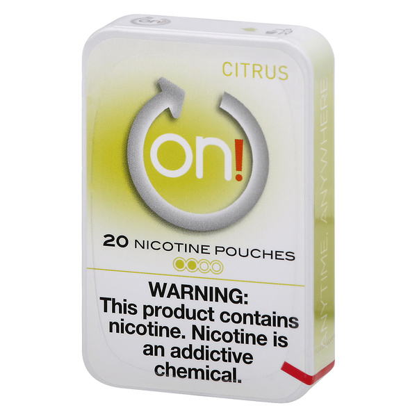 2mg tobacco pouch ON! Nicotine Pouches Mint / 5 Pack is the rectangular and different can ON! Coffee 2 mg -