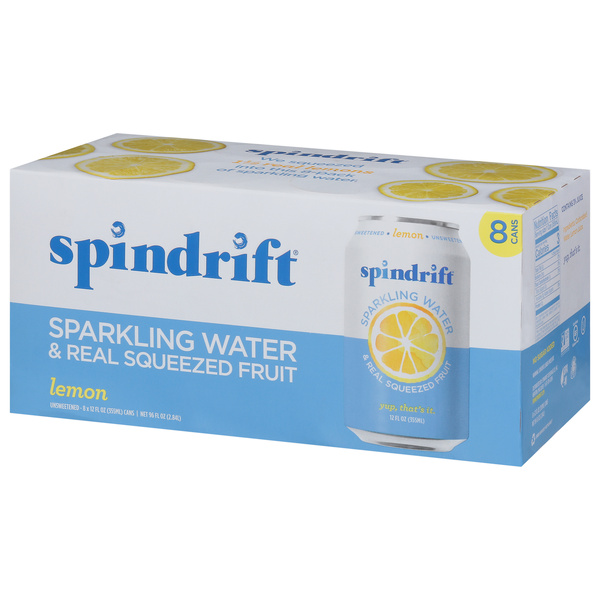 no.0106  水泡のシャンパンシトリン 12 oz. Lemon Sparkling Water 8pk | Hy-Vee Aisles Online Grocery