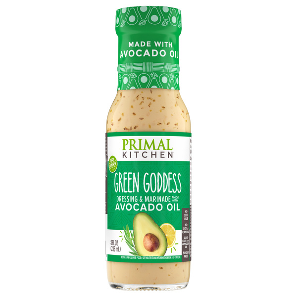 buy green goddess salad dressing online Primal Kitchen & Marinade, 8 fl oz green goddess dressing salad