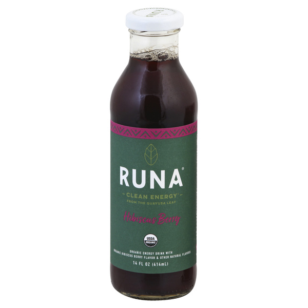 Runa Clean Energy Guayusa Beverage Hibiscus Berry | Hy-Vee Aisles