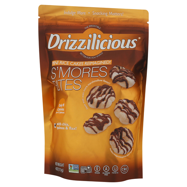 Drizzilicious S'Mores Dark Chocolate Crunchy Drizzle Bites | Hy