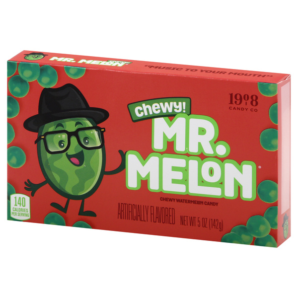 1908 Candy Co. Mr Melon Watermelon Chewy Candy | Hy-Vee Aisles