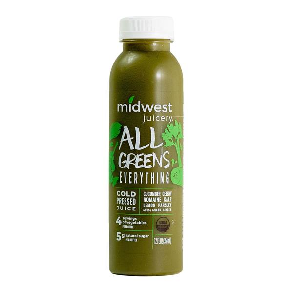 Midwest Juicery All Greens Everything | Hy-Vee Aisles Online