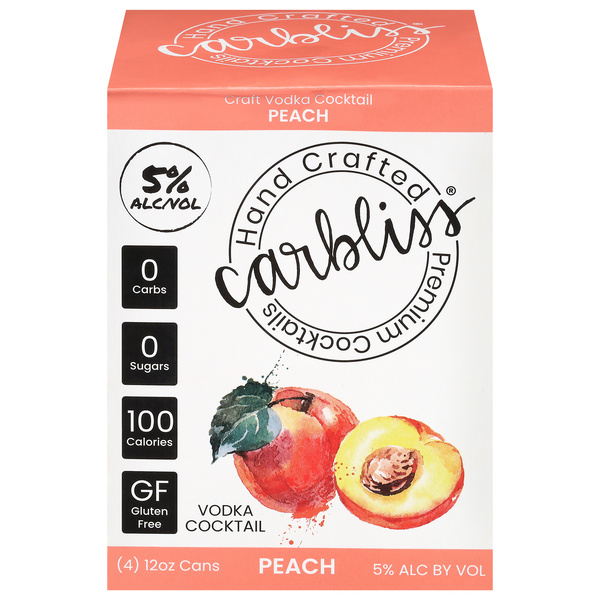Carbliss Peach 4Pk | Hy-Vee Aisles Online Grocery Shopping