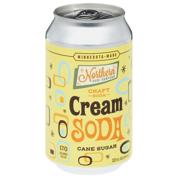 Northern Soda Company, Cream Soda Craft Soda 4Pk | Hy-Vee Aisles
