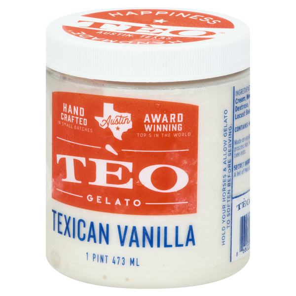 Teo Texican Vanilla Gelato 1 pt | Hy-Vee Aisles Online Grocery