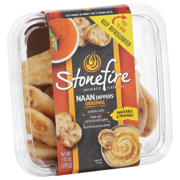 Stonefire Authentic Flatbreads Original Naan Dippers | Hy-Vee