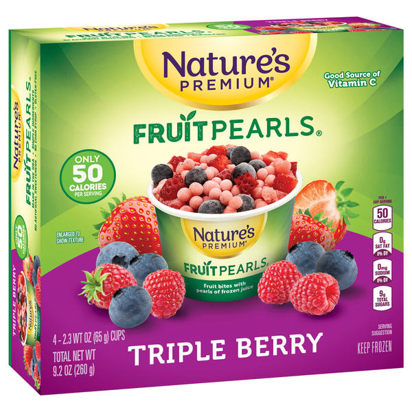 NATUR VERA LA GELÉE 50g 3個セット Nature's Premium Fruit Pearls, Wildberry, 4-2.3 oz Cups | Hy-Vee