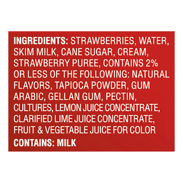 Nature's Premium Fruit Pearls, Strawberry & Cream, 4-2.3 oz Cups