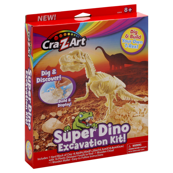 Cra-Z-Art Excavation Kit, Super Dino 8+ | Hy-Vee Aisles Online