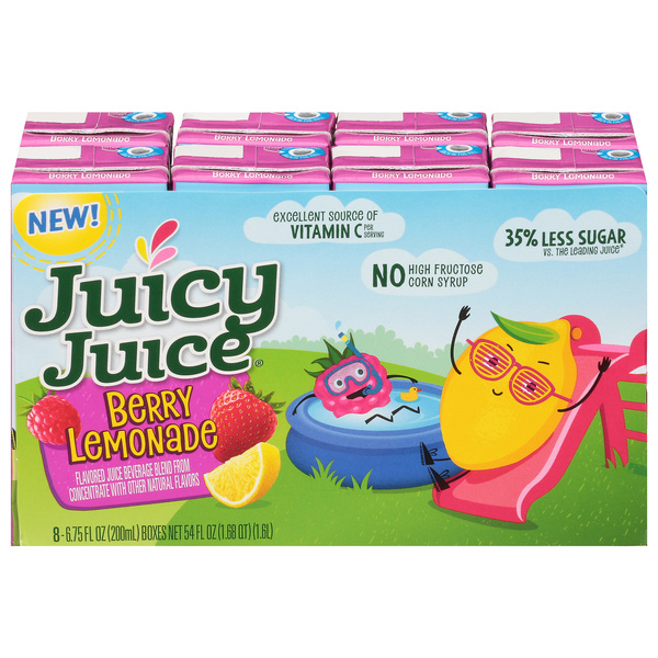 Juicy Juice, Berry Lemonade 8PK | Hy-Vee Aisles Online Grocery