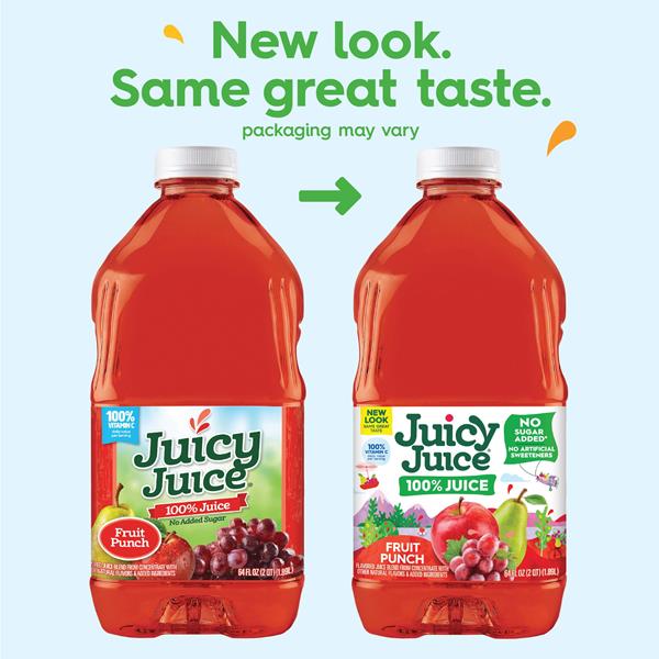 Juicy Juice 100% Juice, Fruit Punch | Hy-Vee Aisles Online Grocery