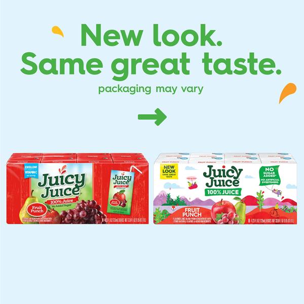 Juice=Juice バーイベ③ Juicy Juice 100% Juice, Fruit Punch, 8 Count | Hy-Vee Aisles