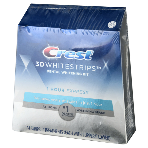 Crest 3D White Whitestrips 1 Hour Express Dental Kit | Hy-Vee