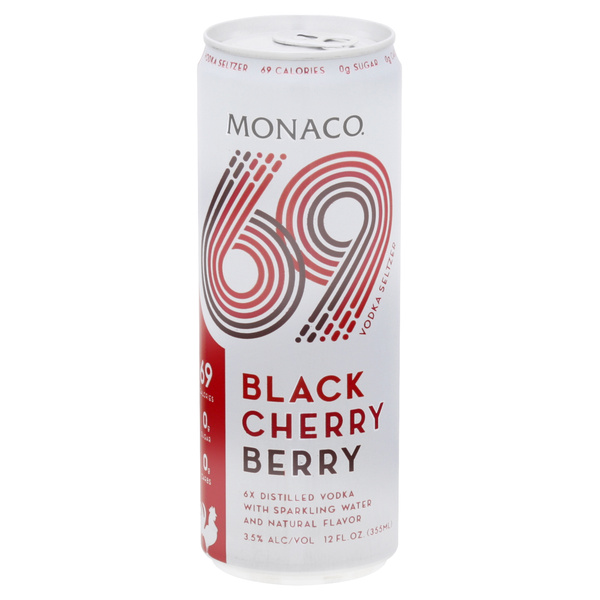 フルーツ香スモークリンゴ桃　ベンリアック2000　21年　55.9％　700ml Monaco 69 Black Cherry Berry Vodka Seltzer | Hy-Vee Aisles Online