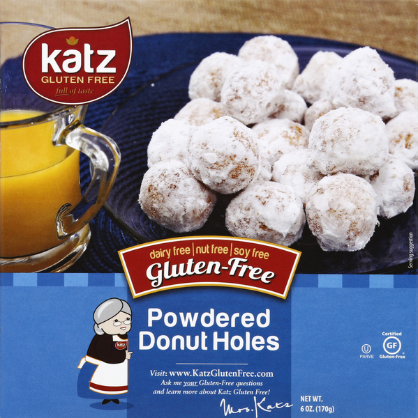 Katz Powdered Donut Holes, Gluten Free | Hy-Vee Aisles Online