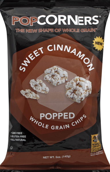 PopCorners Sweet Cinnamon Popped Whole Grain Chips | Hy-Vee Aisles