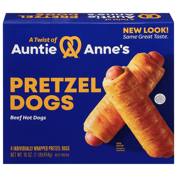 Auntie Anne's Classic All Beef Pretzel Dogs | Hy-Vee Aisles Online