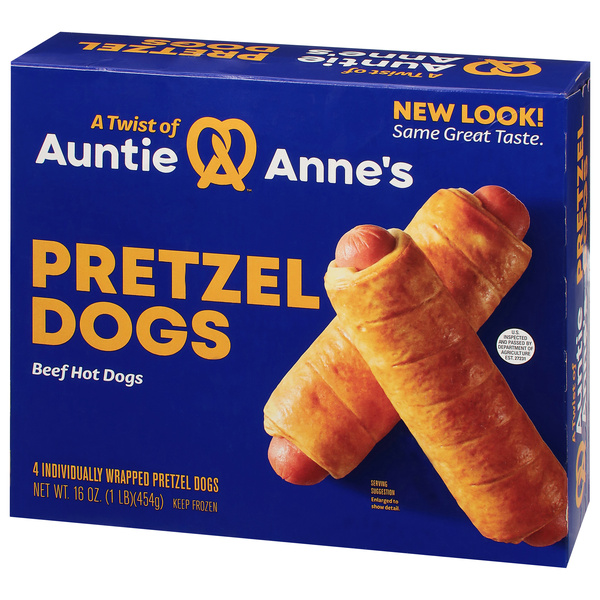 Auntie Anne's Classic All Beef Pretzel Dogs | Hy-Vee Aisles Online