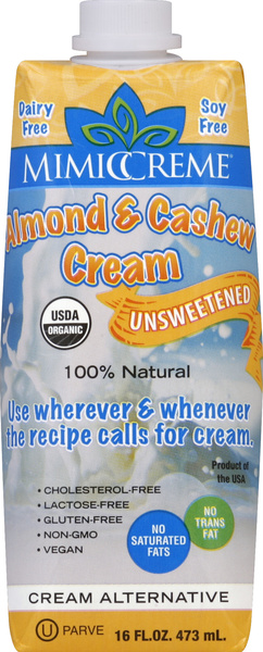 MimicCreme Almond & Cashew Cream 16 oz | Hy-Vee Aisles Online