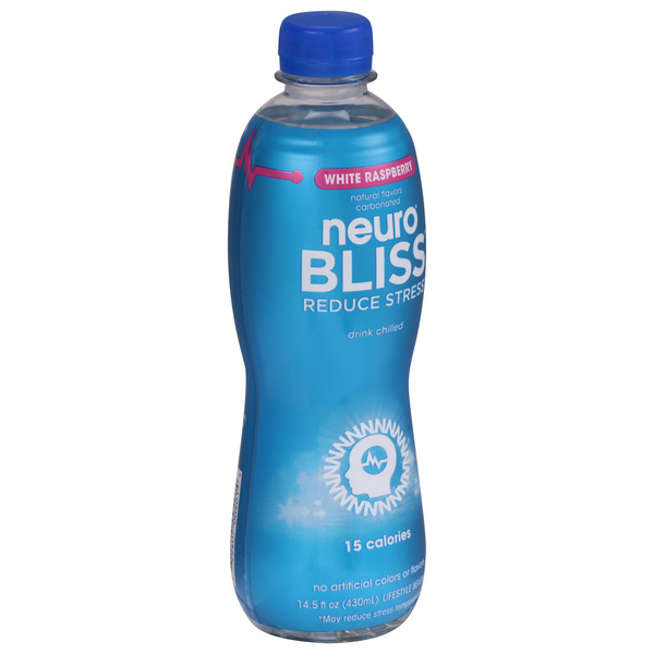 Neuro Bliss Reduce Stress White Raspberry Lifestyle Beverage 14.5