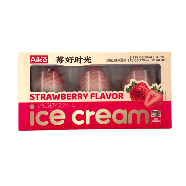 Aiko Garden Ice Cream Bars, Strawberry | Hy-Vee Aisles Online