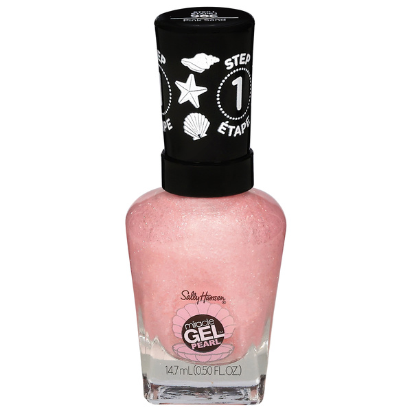 Sally Hansen Miracle Gel 906 Pink Sand Pearl Nail Polish 14.7 ml