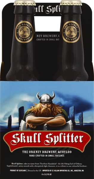 Orkney Brewery Skull Splitter 4Pk | Hy-Vee Aisles Online Grocery