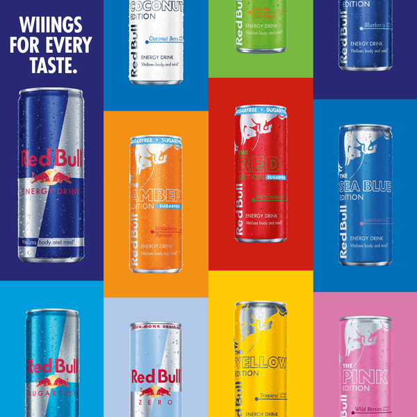 Red Bull Pink Edition Sugarfree Energy Drink, Wild Berries, 8.4 fl