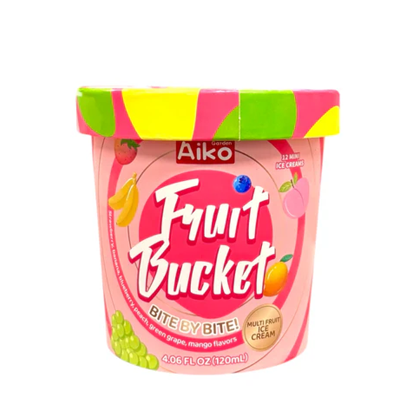 Aiko Ice Cream Mini Fruit Bucket | Hy-Vee Aisles Online Grocery