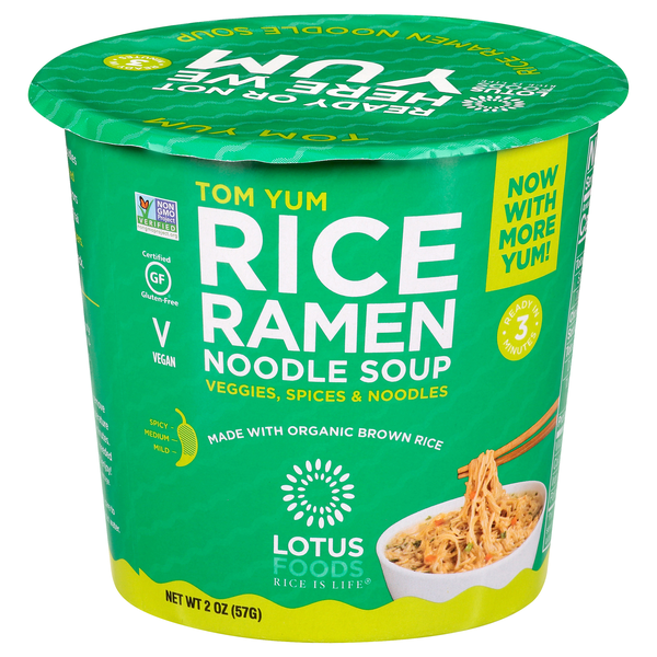 Lotus Foods Mild Tom Yum Rice Ramen 2 oz | Hy-Vee Aisles Online