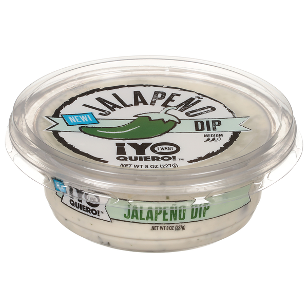 Yo Quiero! Jalapeno Dip 8 oz | Hy-Vee Aisles Online Grocery Shopping