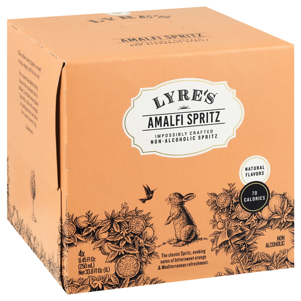 Lyre's Non-Alcoholic Amalfi Spritz, 4Pk | Hy-Vee Aisles Online